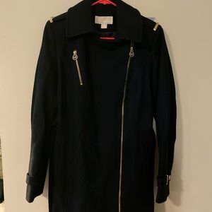 Michael Kors Black Pea Coat Barely Worn! Size 4